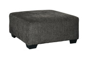 Ballinasloe Smoke Oversized Ottoman - Gate FurnitureOttoman