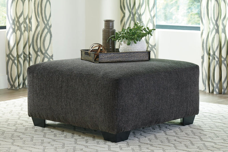 Ballinasloe Smoke Oversized Ottoman - Gate FurnitureOttoman