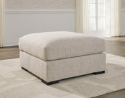 Ballyton Sand 3-Piece Sectional with Ottoman from Ashley - Luna Furniture