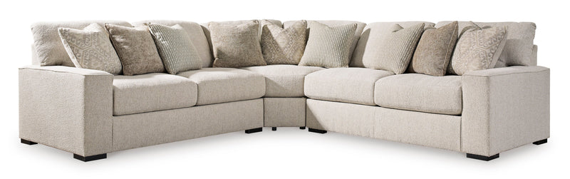 Ballyton Sand 3 - Piece Sectional - Gate FurnitureSectional