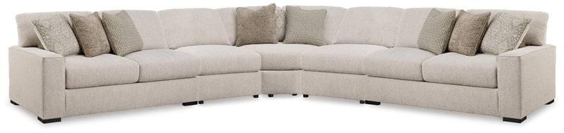 Ballyton Sand 5-Piece Sectional - 25102S3