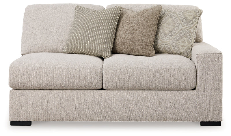 Ballyton Sand Right-Arm Facing Loveseat - 2510256