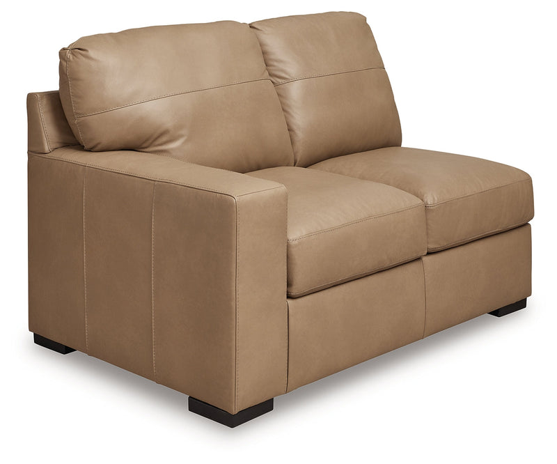 Bandon Toffee Left-Arm Facing Loveseat - 3800655