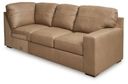Bandon Toffee Right-Arm Facing Sofa with Corner Wedge - 3800649