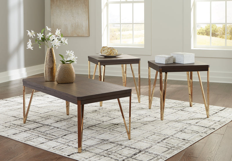 Bandyn Table (Set of 3) - Gate FurnitureOccasional Table Set
