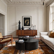 Banyan Iron Coffee Table in Black - 99050Black-CT