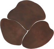 Banyan Iron Coffee Table in Brown - 99050Brown-CT