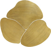 Banyan Iron Coffee Table in Gold - 99050Gold-CT
