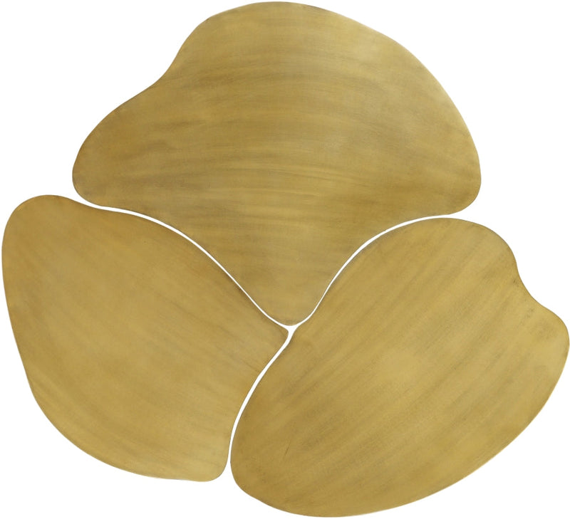 Banyan Iron Coffee Table in Gold - 99050Gold-CT