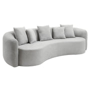 Barasa Oversized Compressed Sofa w/5 Pillows - LV07150