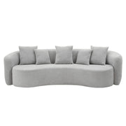 Barasa Oversized Compressed Sofa w/5 Pillows - LV07150