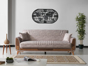 Barbaros 3-pieces (Sofa & Loveseat & Chair) Livingroom in Anthracite - 200-ELIF-BAR-E164-321
