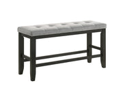 Bardstown Charcoal/Brown/Wheat Extendable Counter Height Dining Set - Gate FurnitureCounter Height Set