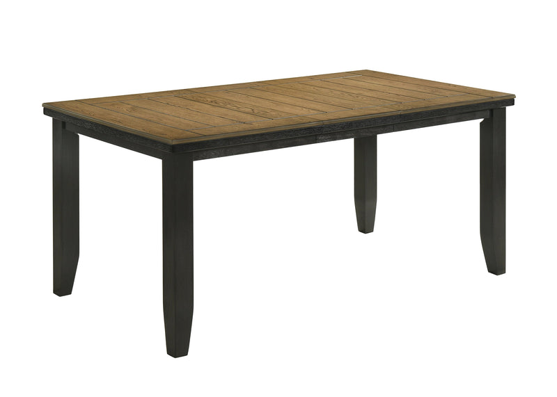 Bardstown Charcoal/Brown/Wheat Extendable Counter Height Dining Set - Gate FurnitureCounter Height Set