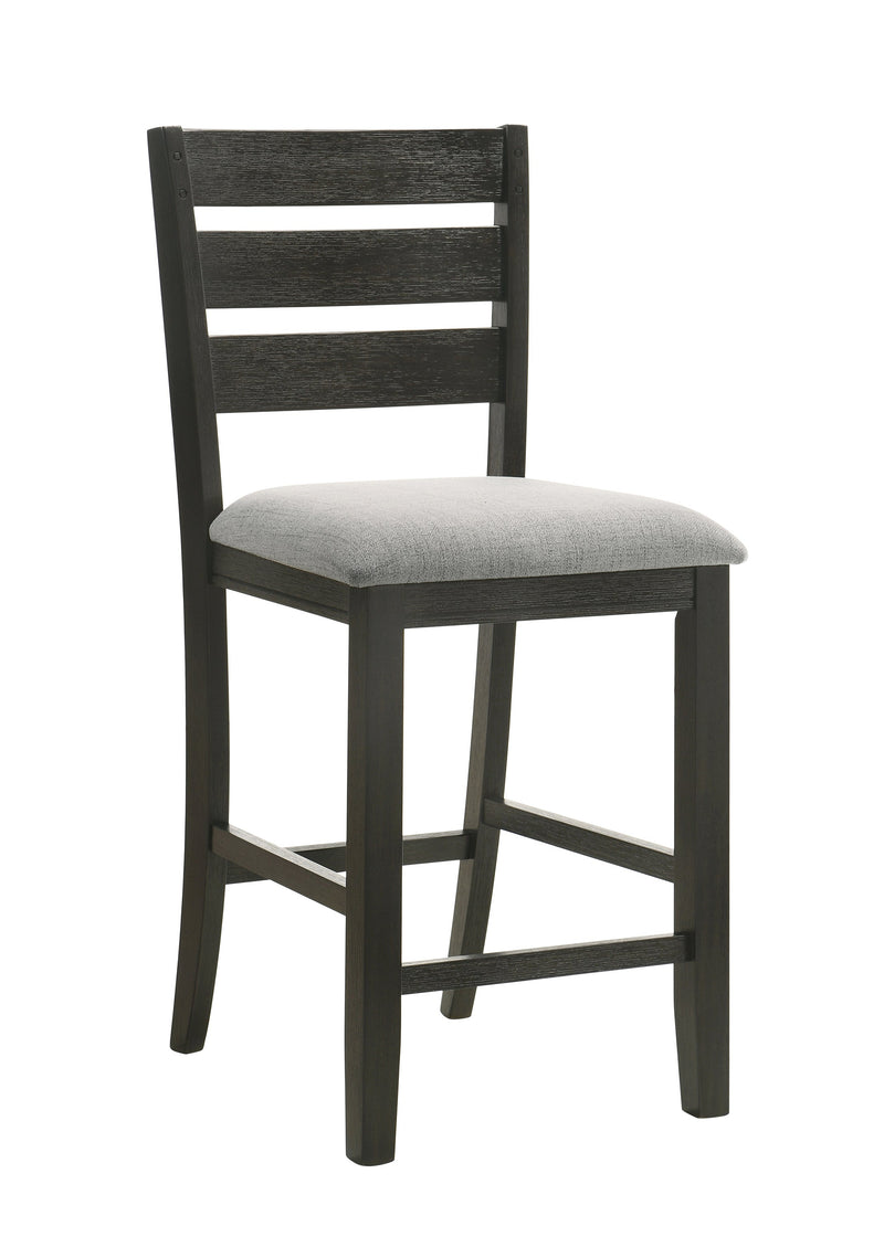 Bardstown Charcoal/Brown/Wheat Extendable Counter Height Dining Set - Gate FurnitureCounter Height Set
