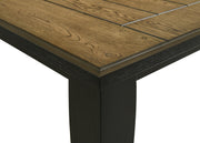 Bardstown Charcoal/Brown/Wheat Extendable Counter Height Dining Set - Gate FurnitureCounter Height Set