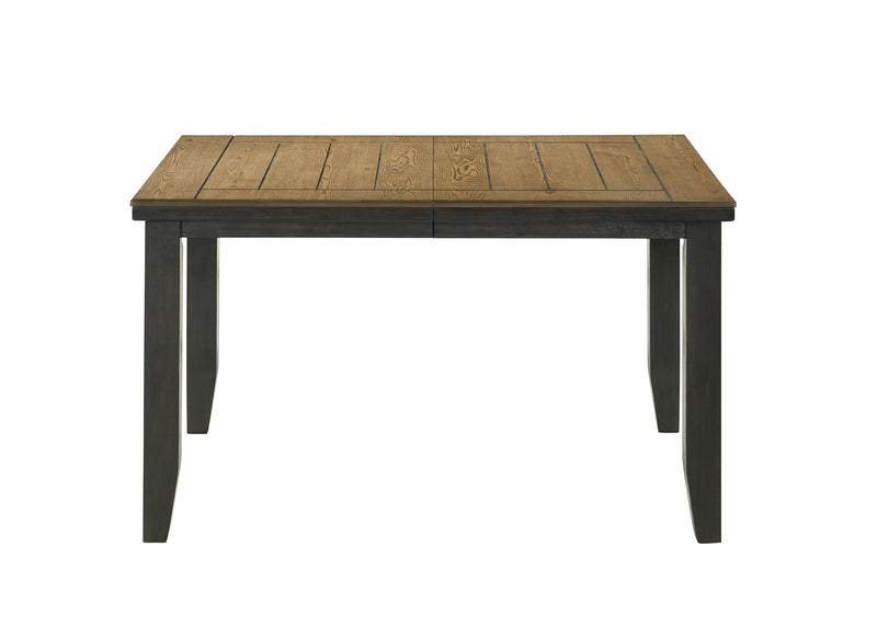Bardstown Charcoal/Brown/Wheat Extendable Counter Height Dining Set - Gate FurnitureCounter Height Set