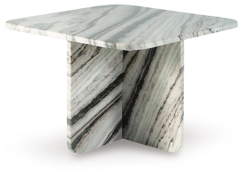 Baretton Black/White/Taupe Accent Coffee Table - A4000670