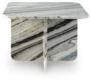 Baretton Black/White/Taupe Accent Coffee Table - A4000670