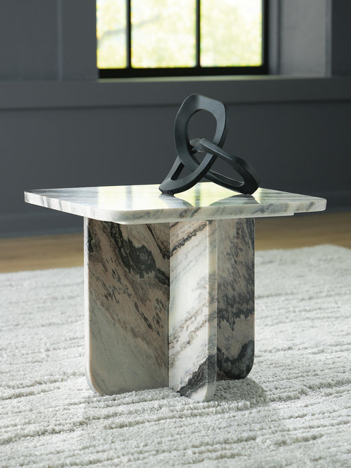 Baretton Black/White/Taupe Accent Coffee Table - A4000671