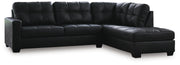 Barlin Mills Carbon 2-Piece Sectional with Chaise - 17004S2