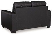 Barlin Mills Carbon Loveseat - 1700435