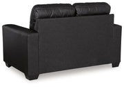 Barlin Mills Carbon Loveseat - 1700435