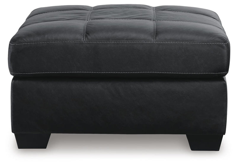 Barlin Mills Carbon Recliner and Oversized Accent Ottoman - 17004U4