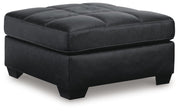 Barlin Mills Carbon Recliner and Oversized Accent Ottoman - 17004U4