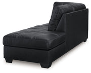 Barlin Mills Carbon Right-Arm Facing Corner Chaise - 1700417