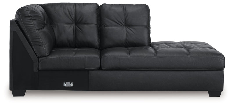 Barlin Mills Carbon Right-Arm Facing Corner Chaise - 1700417