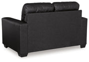Barlin Mills Sofa and Loveseat in Carbon from Ashley - Luna Furniture