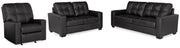 Barlin Mills Sofa, Loveseat and Recliner in Carbon - Gate FurnitureLiving Room Set
