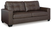Barlin Mills Umber Sofa and Recliner - 17003U3