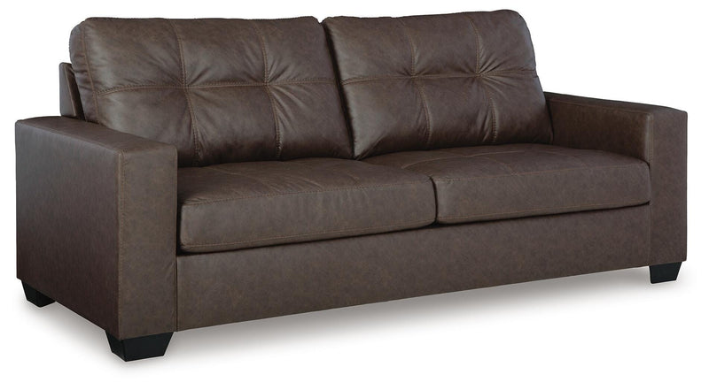 Barlin Mills Umber Sofa and Recliner - 17003U3