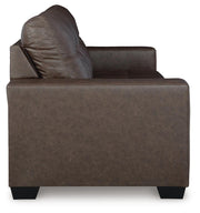 Barlin Mills Umber Sofa and Recliner - 17003U3