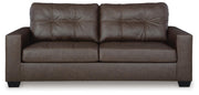 Barlin Mills Umber Sofa and Recliner - 17003U3