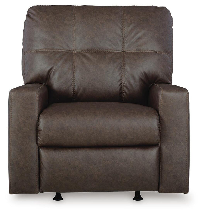 Barlin Mills Umber Sofa, Loveseat and Recliner - 17003U2