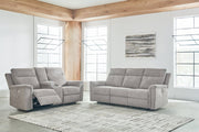 Barnsana Ash Power Reclining Living Room Set - Gate FurniturePower Reclining Living Room Set