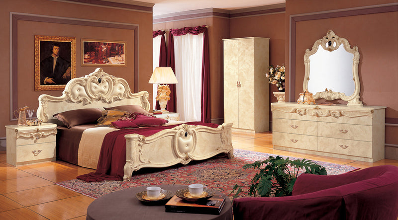 Barocco Ivory Bedroom SET - p243