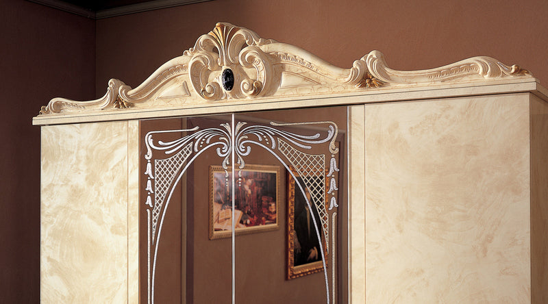 Barocco Ivory Bedroom SET - p243