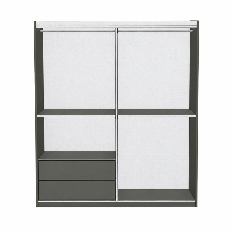 Barocco Ivory/Gold 4 Door Wardrobe Set - p10417