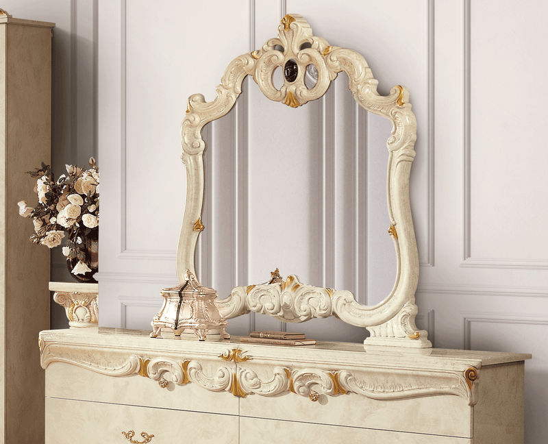 Barocco Mirror Ivory - i404