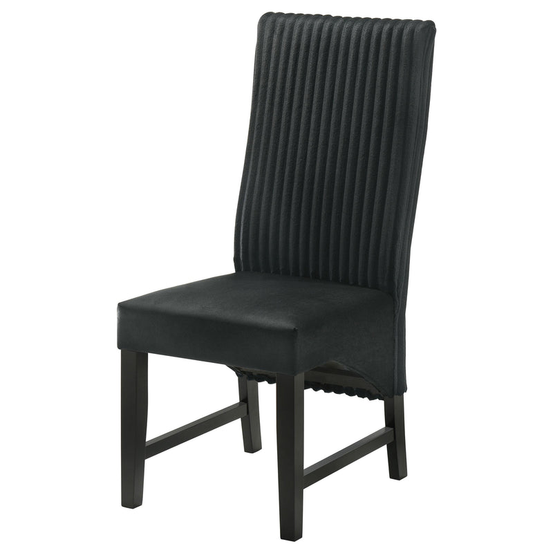 Barrand Upholstered Dining Side Chair Black (Set of 2) - 106387
