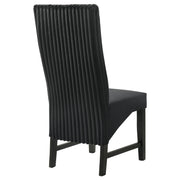 Barrand Upholstered Dining Side Chair Black (Set of 2) - 106387