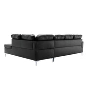Barrington Black RAF Sectional - Gate FurnitureSectional