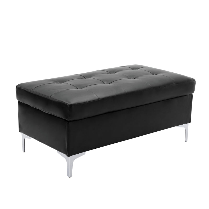 Barrington Black RAF Sectional - Gate FurnitureSectional