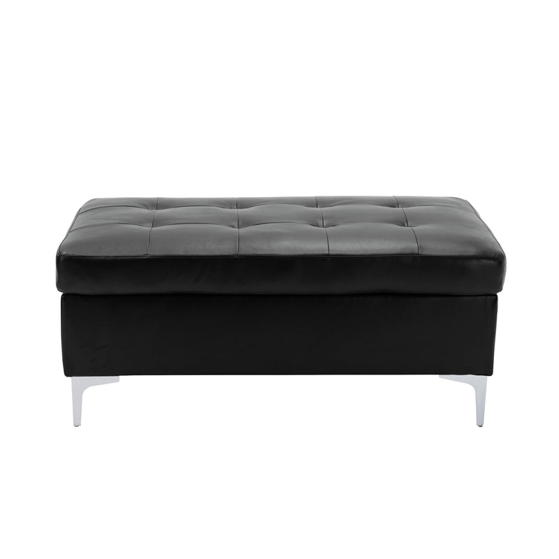 Barrington Black RAF Sectional - Gate FurnitureSectional