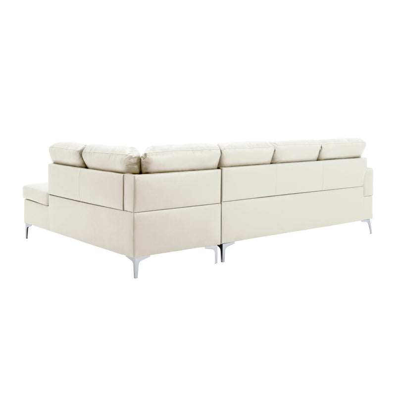 Barrington White RAF Sectional - Gate FurnitureSectional