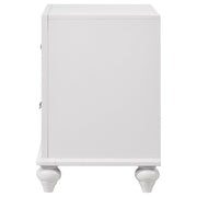 Barzini 2-drawer Nightstand White - 205892